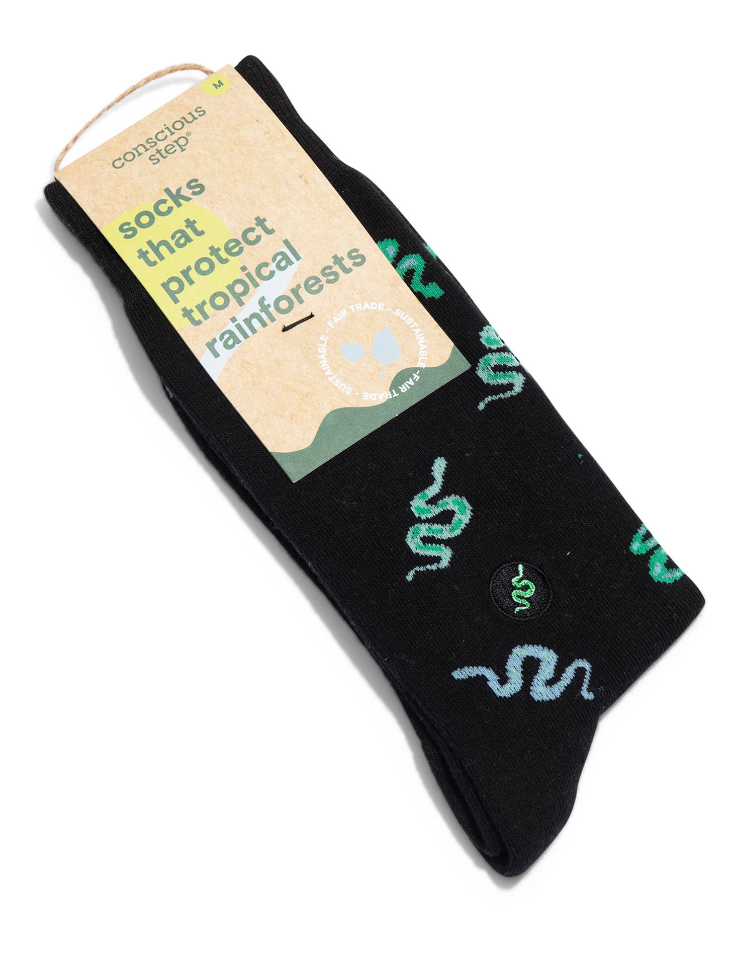 Slithering Snakes Socks that protect tropical rainforests