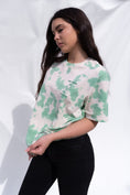Load image into Gallery viewer, Sustainable Tie-Dye T-Shirt Side View

