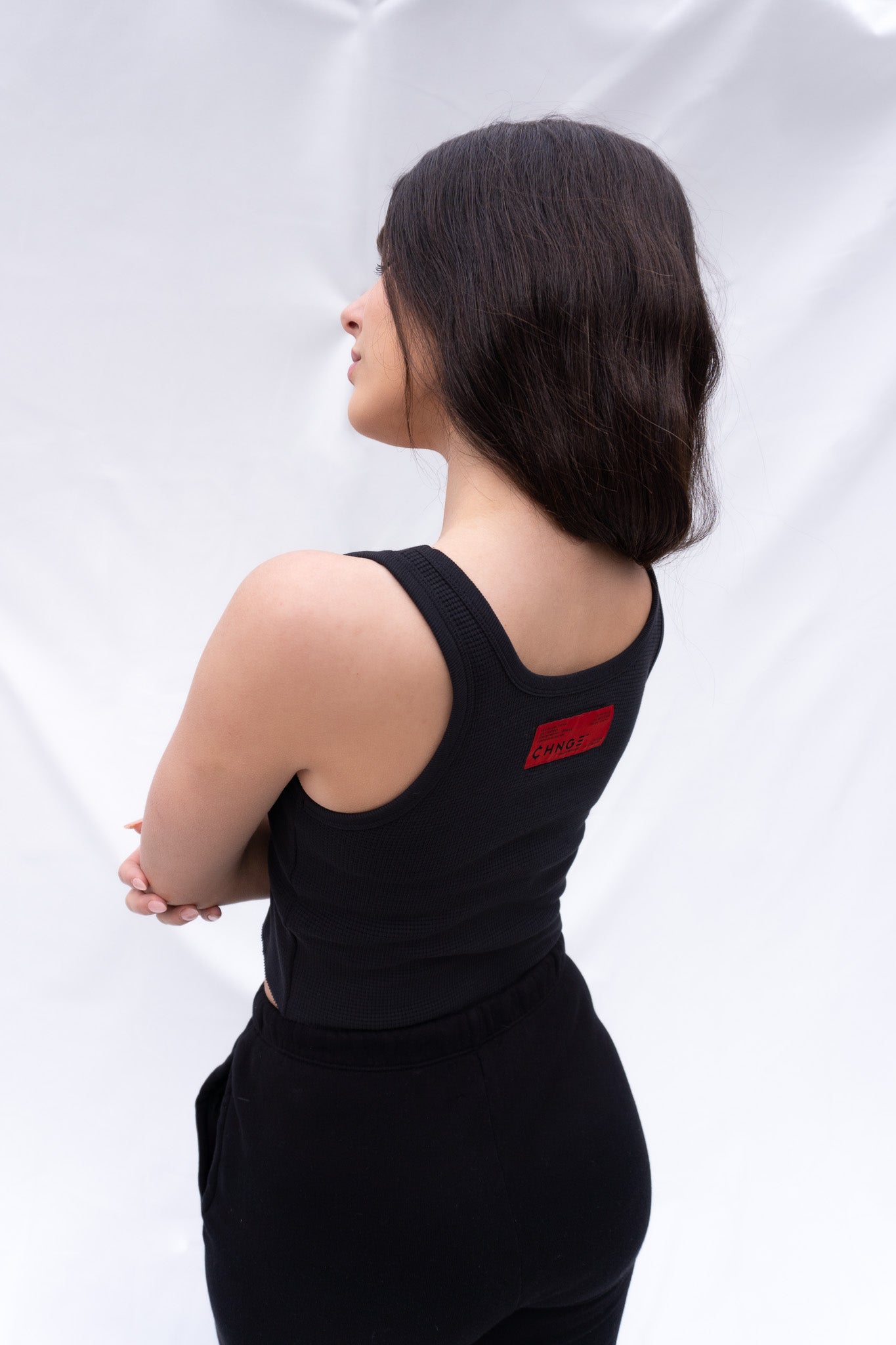 Sustainable Tank Top Back View